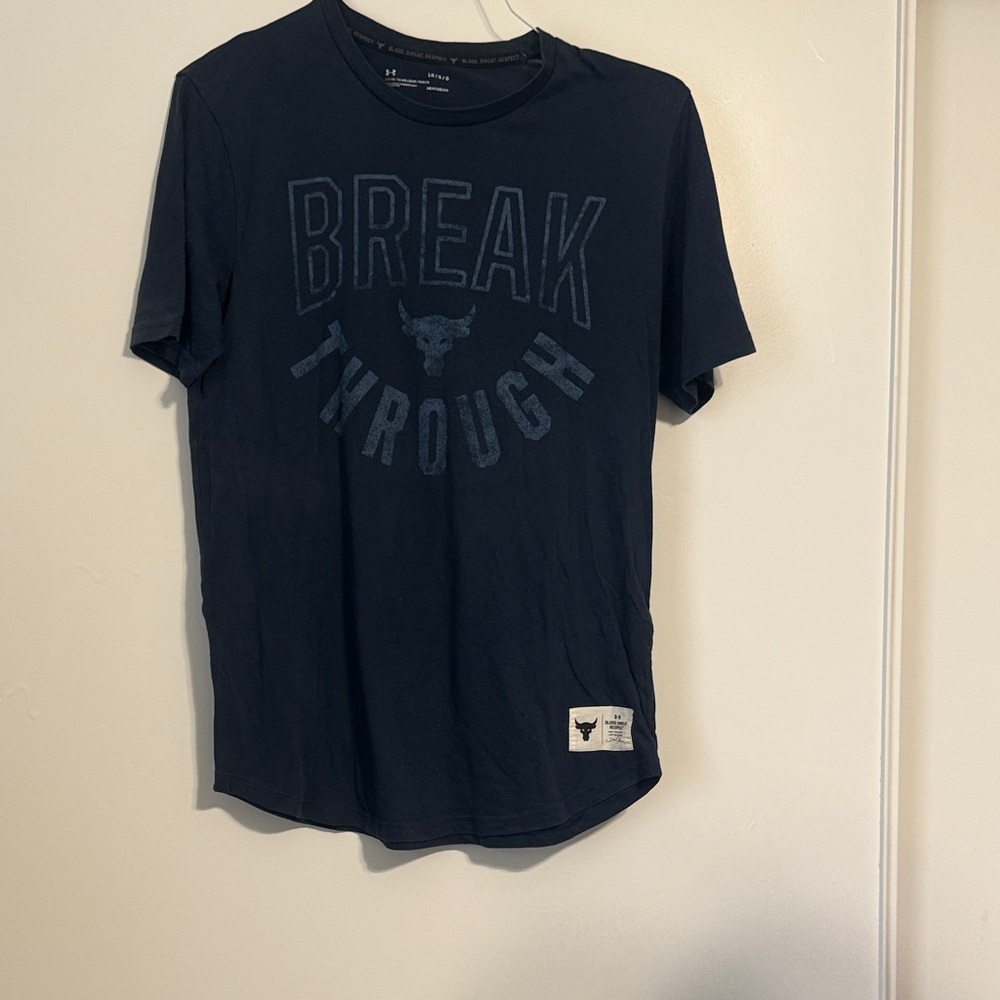 Under Armour Navy Breakthrough Tee